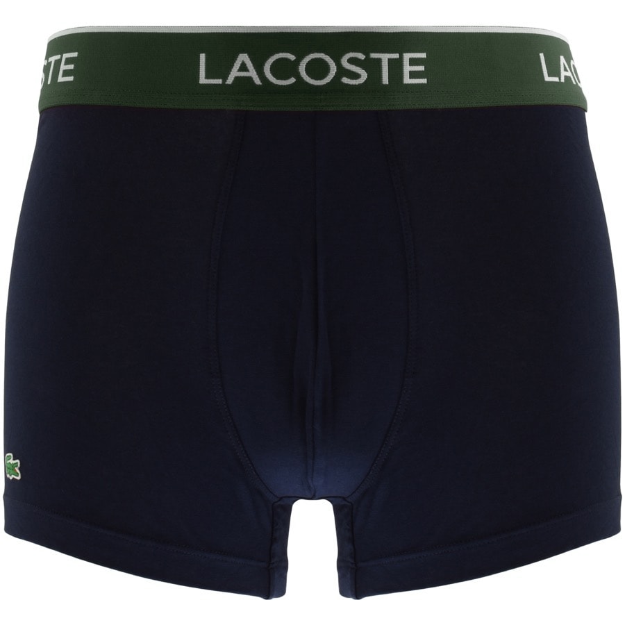 Alternative Image for ProductLacoste Underwear Triple Pack Boxer Trunks Navy3